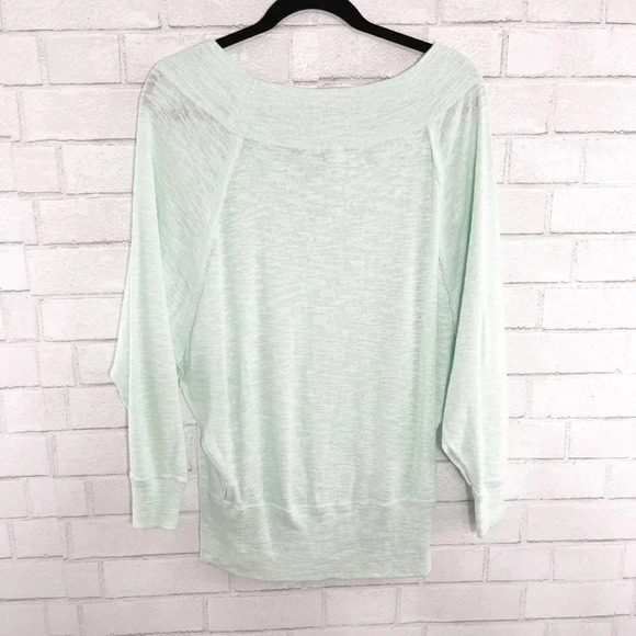 We the Free - Free People Mint Green Dolman Sleeve Pullover Shirt Women's XS - Picture 4 of 8